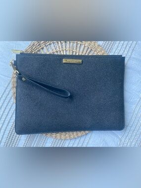 Katie Loxton Black Shimmer Clutch